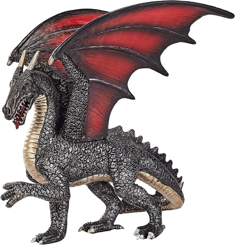 MOJO - Steel Dragon | Hand-Painted Toy Figure | Fantasy Collection | True to Life & Highly Detailed | Designed in UK. - Image 1